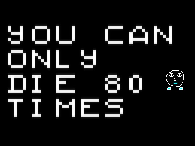 80 Times Is The Number Of Times You Can Die